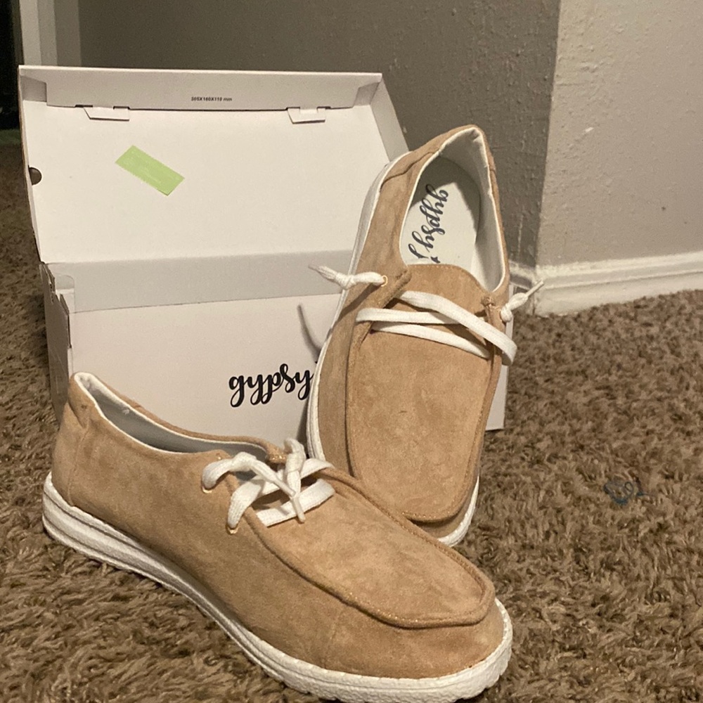 Never worn Gypsy Jazz Slip Ons